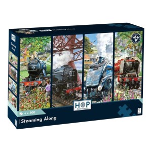 House of Puzzles: Steaming Along (4x500) legpuzzel
