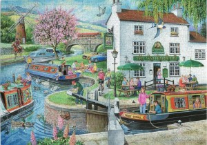 House of Puzzles: By the Canal (1000) legpuzzel