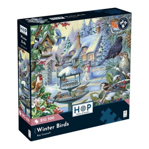 House of Puzzles: Winter Birds (500BIG) vogelpuzzel