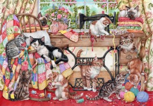 Grafika: The Sewing Room (1000) legpuzzel
