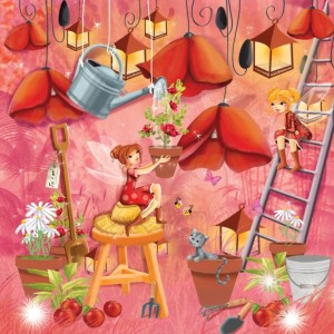 Grafika: The Poppies (1024) legpuzzel