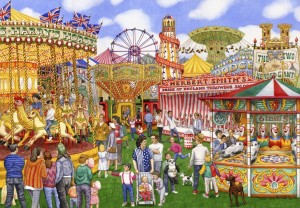 Grafika: Fairground (1000) legpuzzel