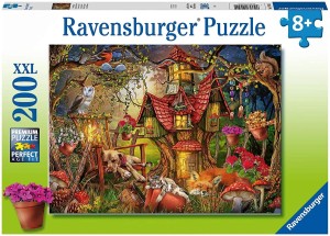 Ravensburger: Huisje in het Bos (200XXL) kinderpuzzel OP = OP