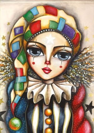 Magnolia: The Carnival Girl (1000) verticale puzzel