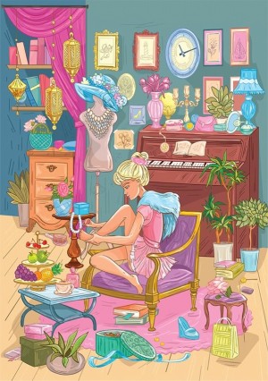 Yazz: Beauty Time (1000) verticale puzzel