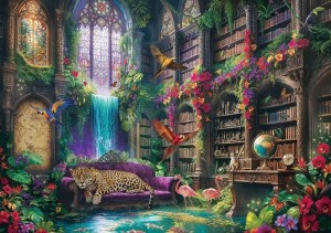 Trefl: Magical Library (1000) legpuzzel