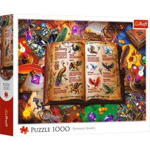 Trefl: Atlas of Fantastic Birds (1000) legpuzzel