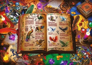 Trefl: Atlas of Fantastic Birds (1000) legpuzzel