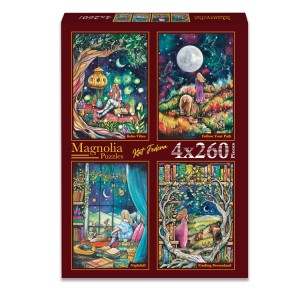 Magnolia: Kat Fedora (4x260) legpuzzels