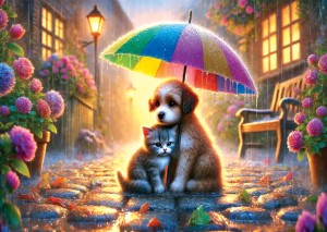 Yazz: Under Umbrella (1000) legpuzzel