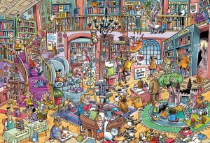 Cobble Hill: Bookshop Bedlam (100XL) legpuzzel