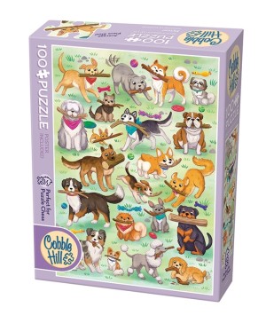 Cobble Hill: Fetch (100XL) verticale puzzel
