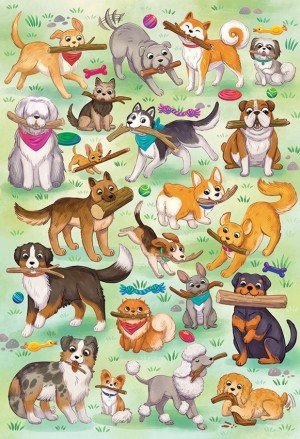 Cobble Hill: Fetch (100XL) verticale puzzel