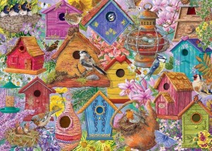 Falcon: Bird Nest Village (1000) legpuzzel