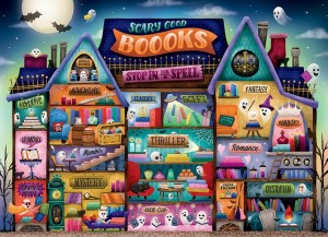 Cobble Hill: Scary Good Boooks (500XL) legpuzzel