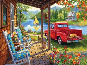 Cobble Hill: Lake Life (275XXL) legpuzzel