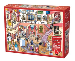 Cobble Hill: Doodletown Museum Mischief (1000) legpuzzel