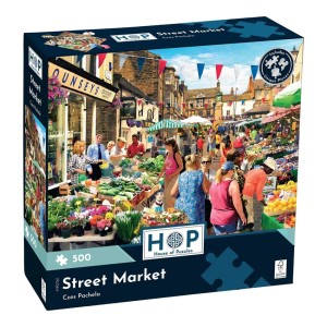 House of Puzzles: Street Market (500) legpuzzel