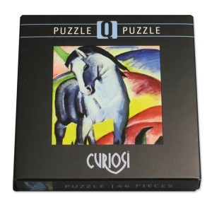 Curiosi: Blaues Pferd 1 (66) minipuzzel