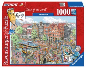 Ravensburger: Fleroux - Cities of the World Amsterdam (1000)