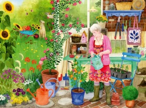 Ravensburger: Feel Well and Puzzle - Gardening (100XL) legpuzzel