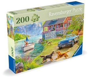 Ravensburger: Summer Lake House (200XL) legpuzzel