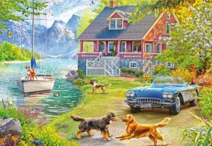 Ravensburger: Summer Lake House (200XL) legpuzzel
