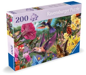 Ravensburger: Hummingbirds and Butterflies (200XL) legpuzzel