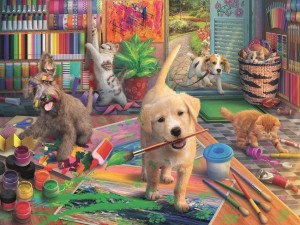 Ravensburger: Cute Crafters (750XL) legpuzzel