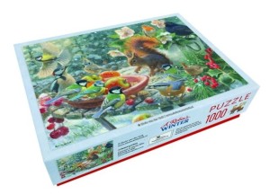 Bekking en Blitz: A Robin's Winter (1000) winterpuzzel
