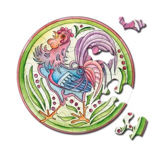 Curiosi: Rooster (33) minipuzzel