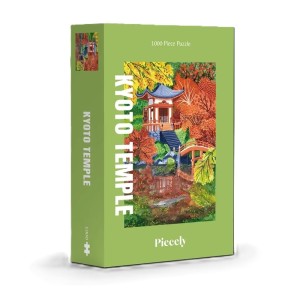 Piecely: Kyoto Temple (1000) verticale puzzel