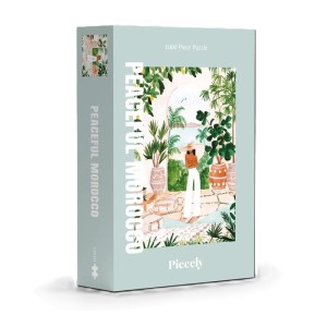 Piecely: Peaceful Morocco (1000) verticale puzzel