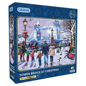 Gibsons: Tower Bridge at Christmas (1000) kerstpuzzel