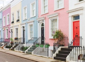 Ravensburger: Colourful London Townhouses (500) legpuzzel