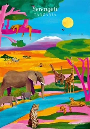 Ravensburger: Serengeti, Tanzania (99) minipuzzel