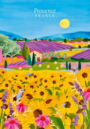 Ravensburger: Provence, France (99) minipuzzel