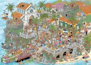 Jan van Haasteren: Leve de Middellandse Zee (2000) legpuzzel