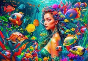 Bluebird: Underwater Life (1000) legpuzzel