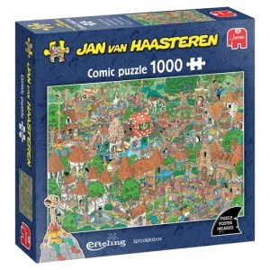 Jan van Haasteren: Efteling Sprookjesbos (1000) SCHADE AAN DOOS OP = OP