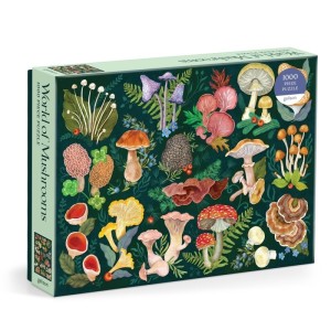 Galison: World of Mushrooms (1000) legpuzzel
