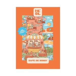 Heol: Café de Bobby (99) minipuzzel