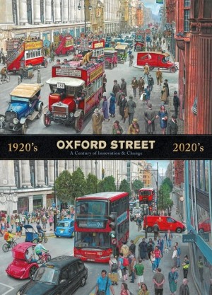 Gibsons: Oxford Street (1000) verticale puzzel