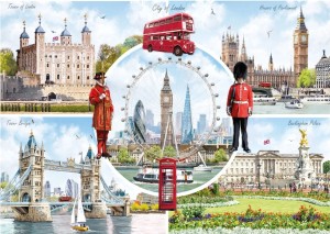Gibsons: A Look at London (1000) legpuzzel