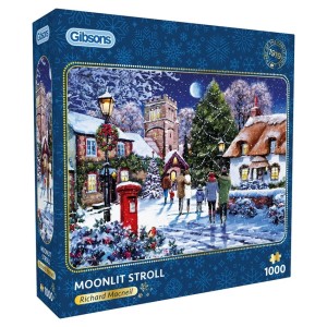 Gibsons: Moonlit Stroll (1000) kerstpuzzel