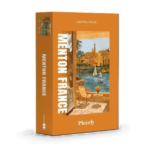 Piecely: Menton France (1000) verticale puzzel