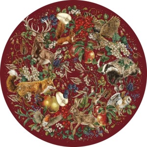 Gibsons: The Art File - Winter Story (500) ronde puzzel
