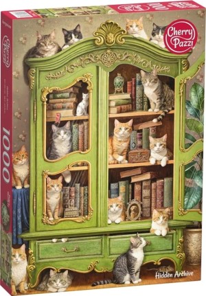 Cherry Pazzi: Hidden Archive (1000) verticale puzzel
