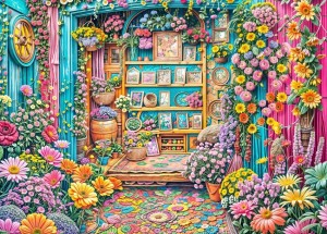 Grafika: Cosy Shed (500) legpuzzel
