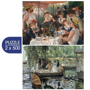 Grafika: L'Art d'Auguste Renoir (2x500) kunstpuzzels